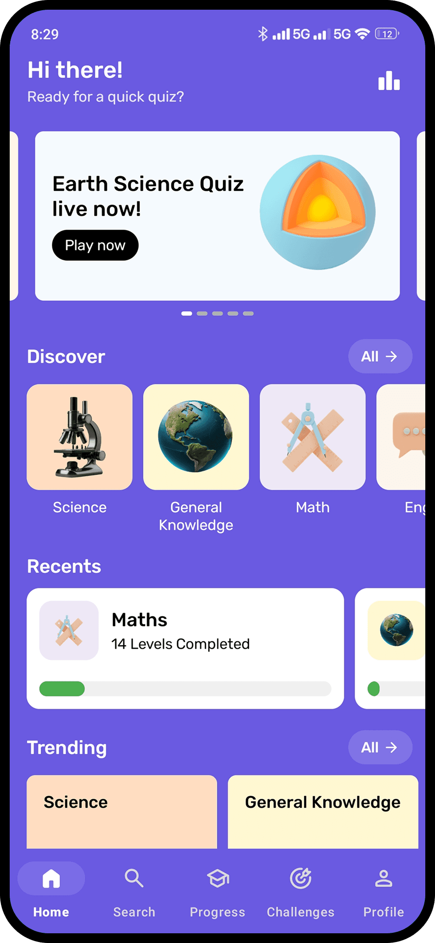 Quizillo App Preview